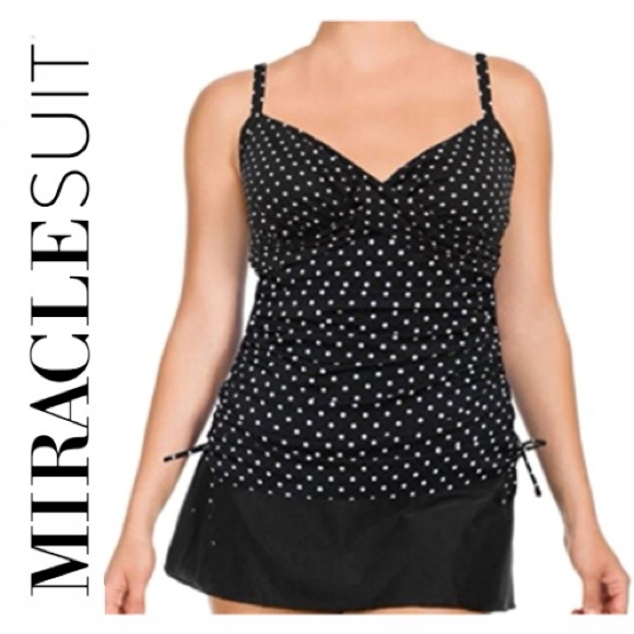 Kirkland Miraclesuit Tankini Swimsuit Top! - Picture 1 of 6